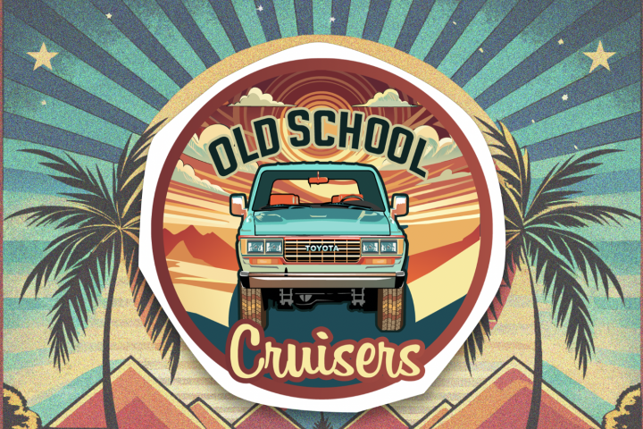 Old school car logo