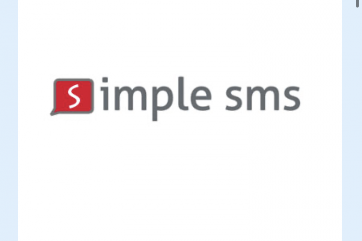 Simple sms logo