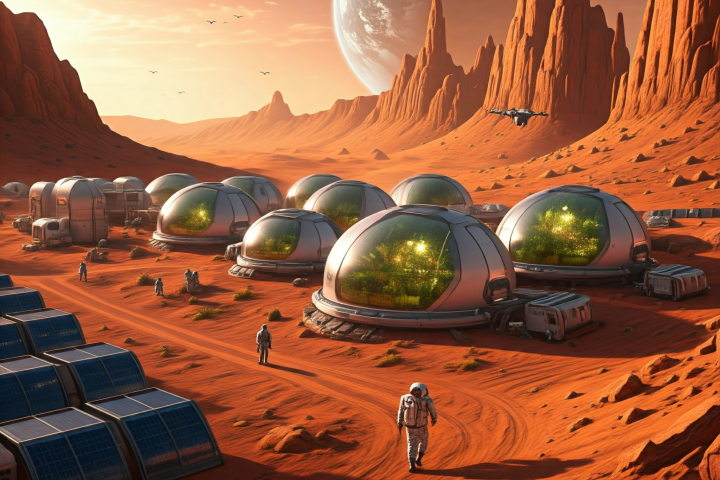 Human colony on Mars