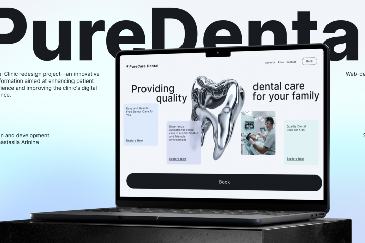 Dental clinic | Website | UX/UI