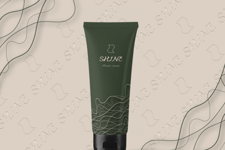 "Shine" hand cream design